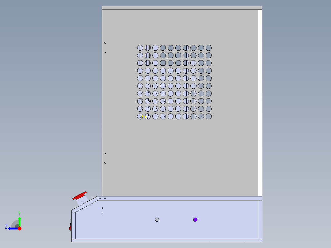 点检治具右视图