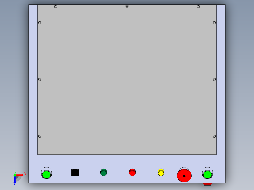 点检治具俯视图