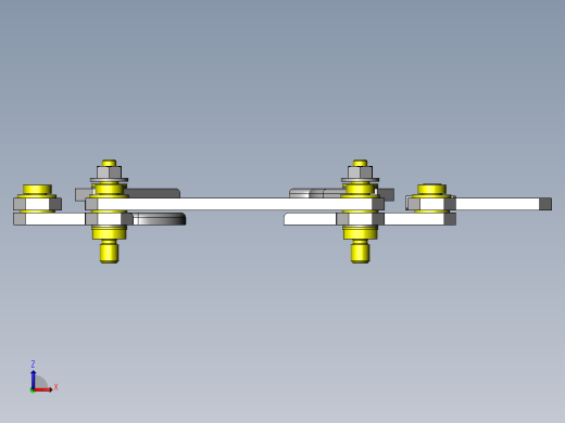 工件的分离供给机构前视缩略图