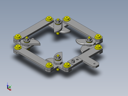 工件的分离供给机构正等轴测缩略图