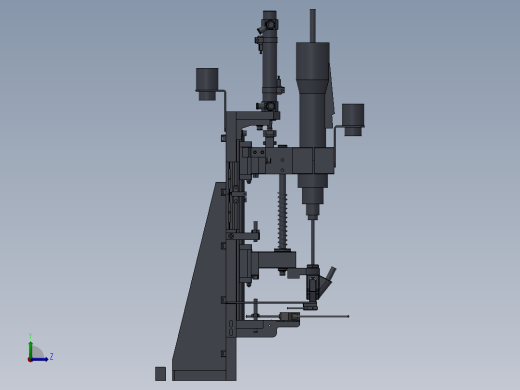 螺丝枪打螺丝机构sw16左视缩略图