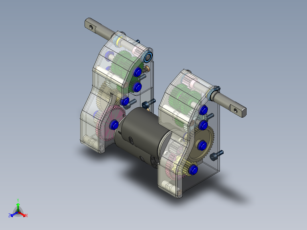 坦克波箱模型(1)