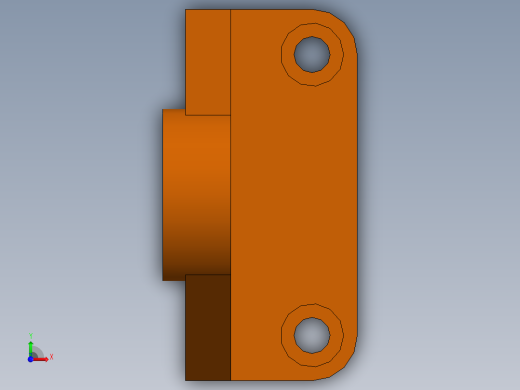 轮架结构设计前视缩略图