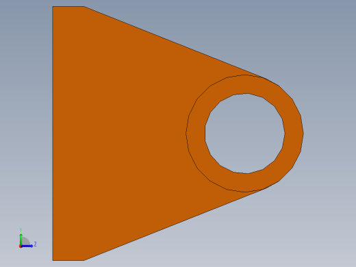 轮架结构设计左视缩略图