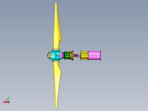 潮汐流能发电机组355059后视缩略图