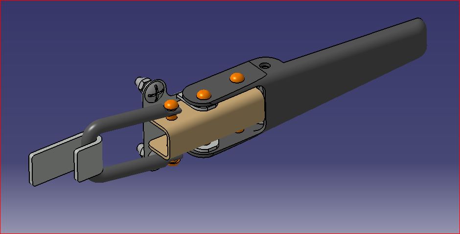 铰链连接件相关3D图纸合集