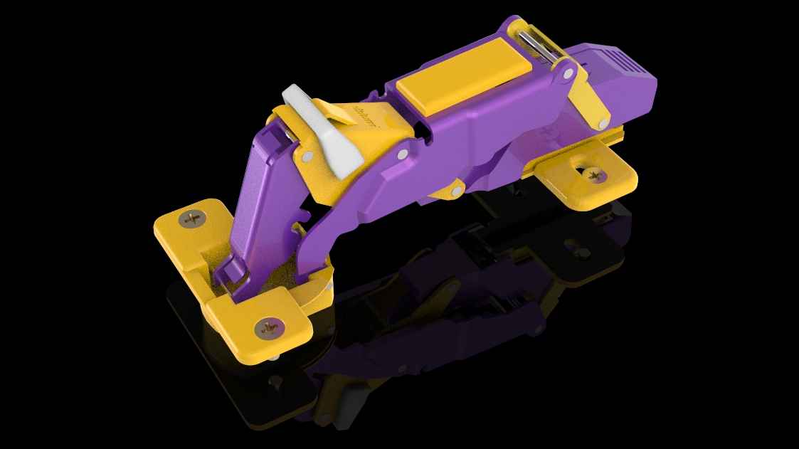 铰链连接件相关3D图纸合集