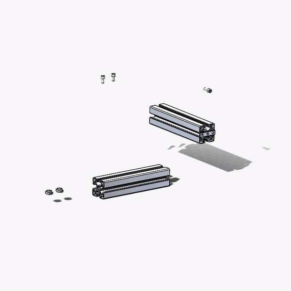 铰链连接件相关3D图纸合集
