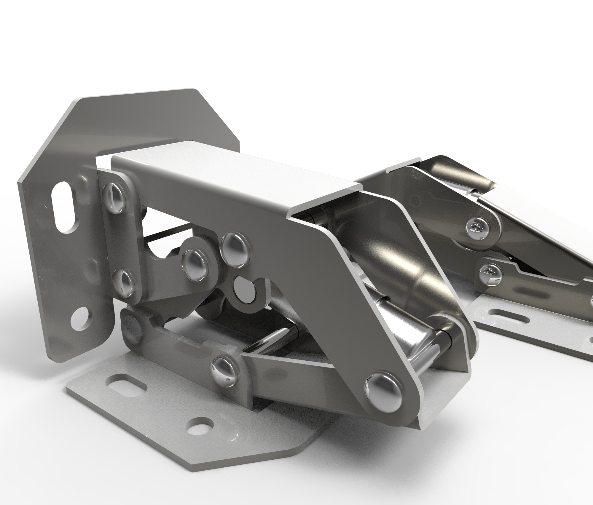 铰链连接件相关3D图纸合集