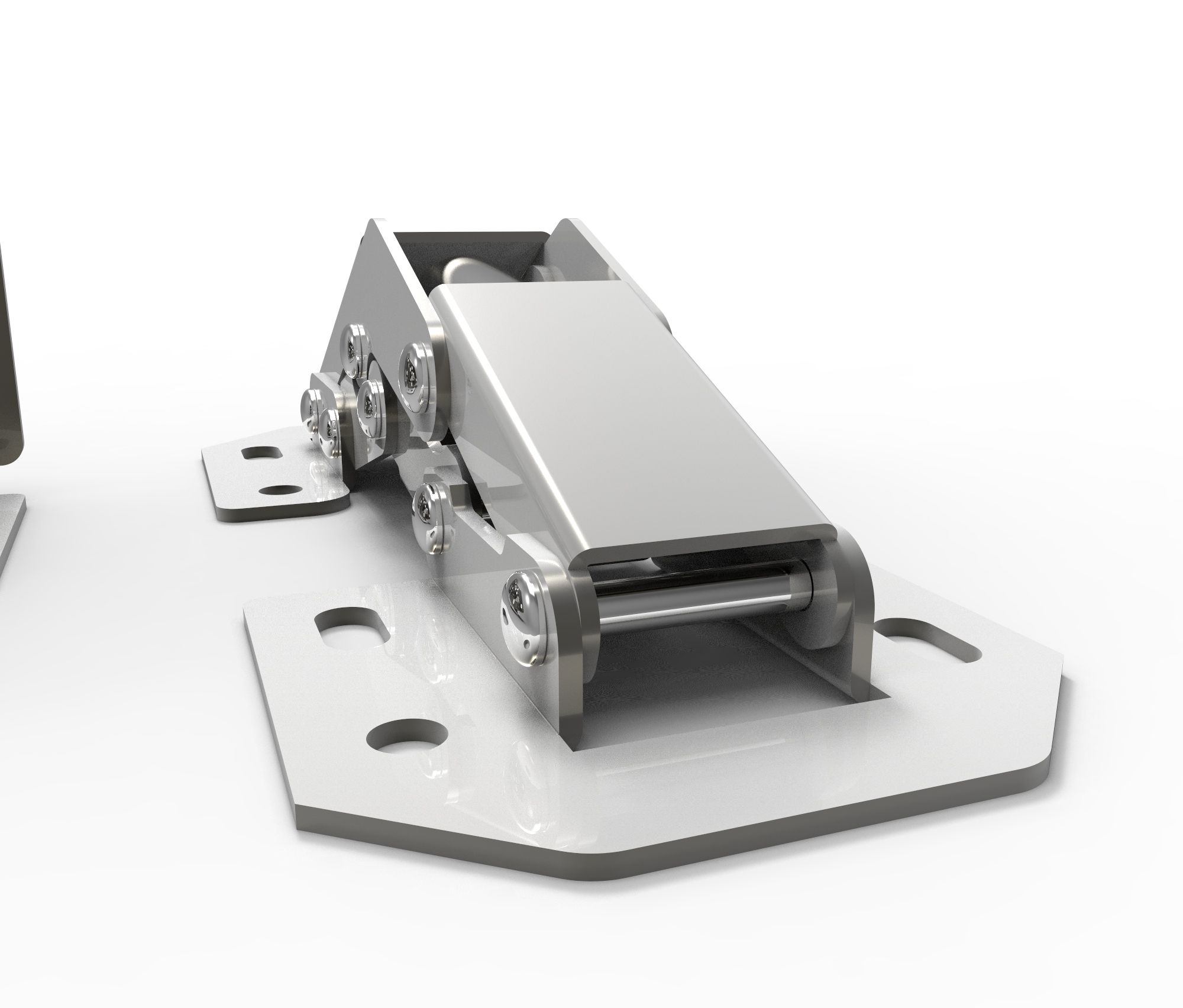 铰链连接件相关3D图纸合集