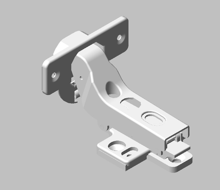 铰链连接件相关3D图纸合集