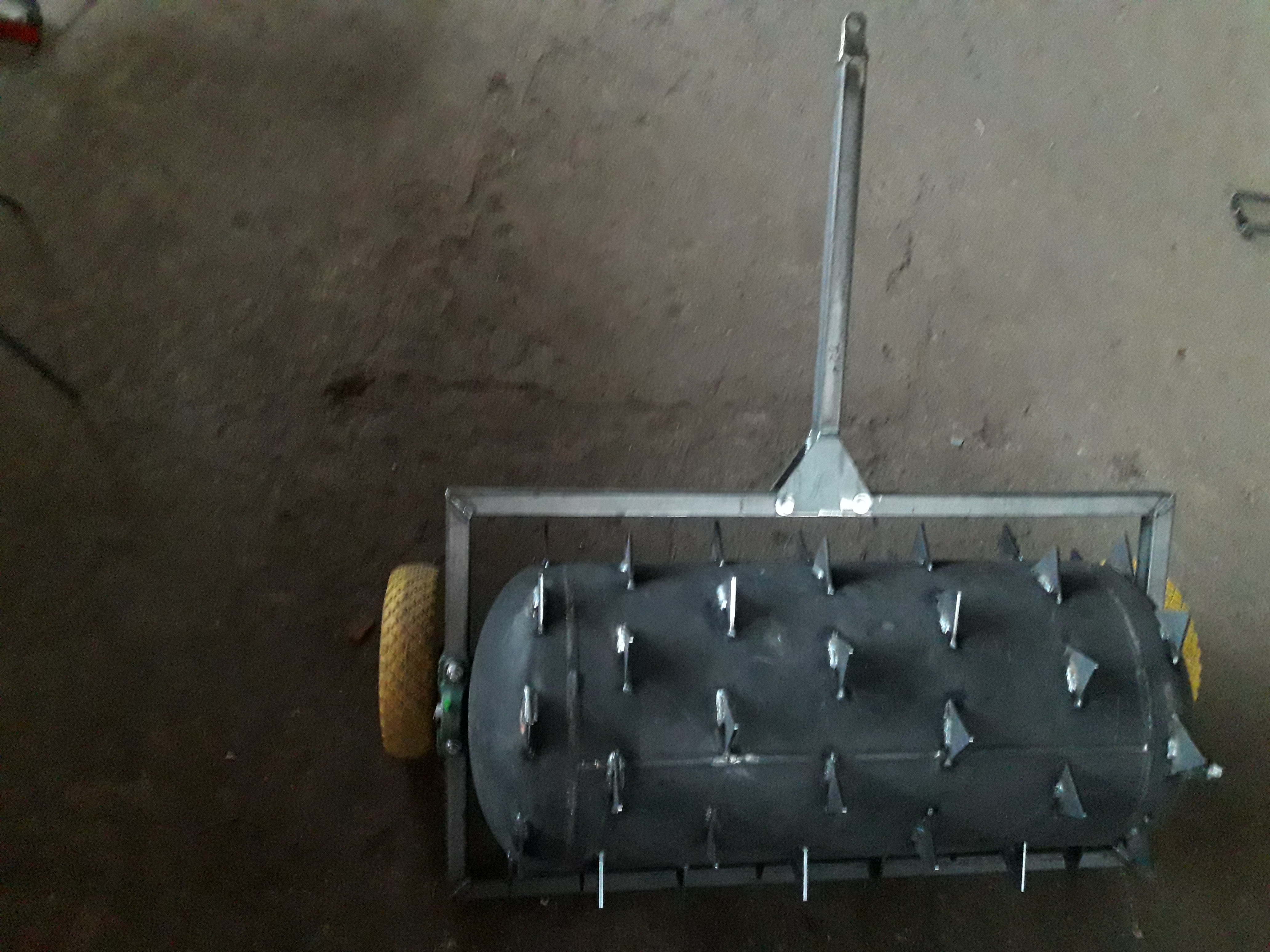 aerator for草坪拖拉机3D数模图纸 STEP格式