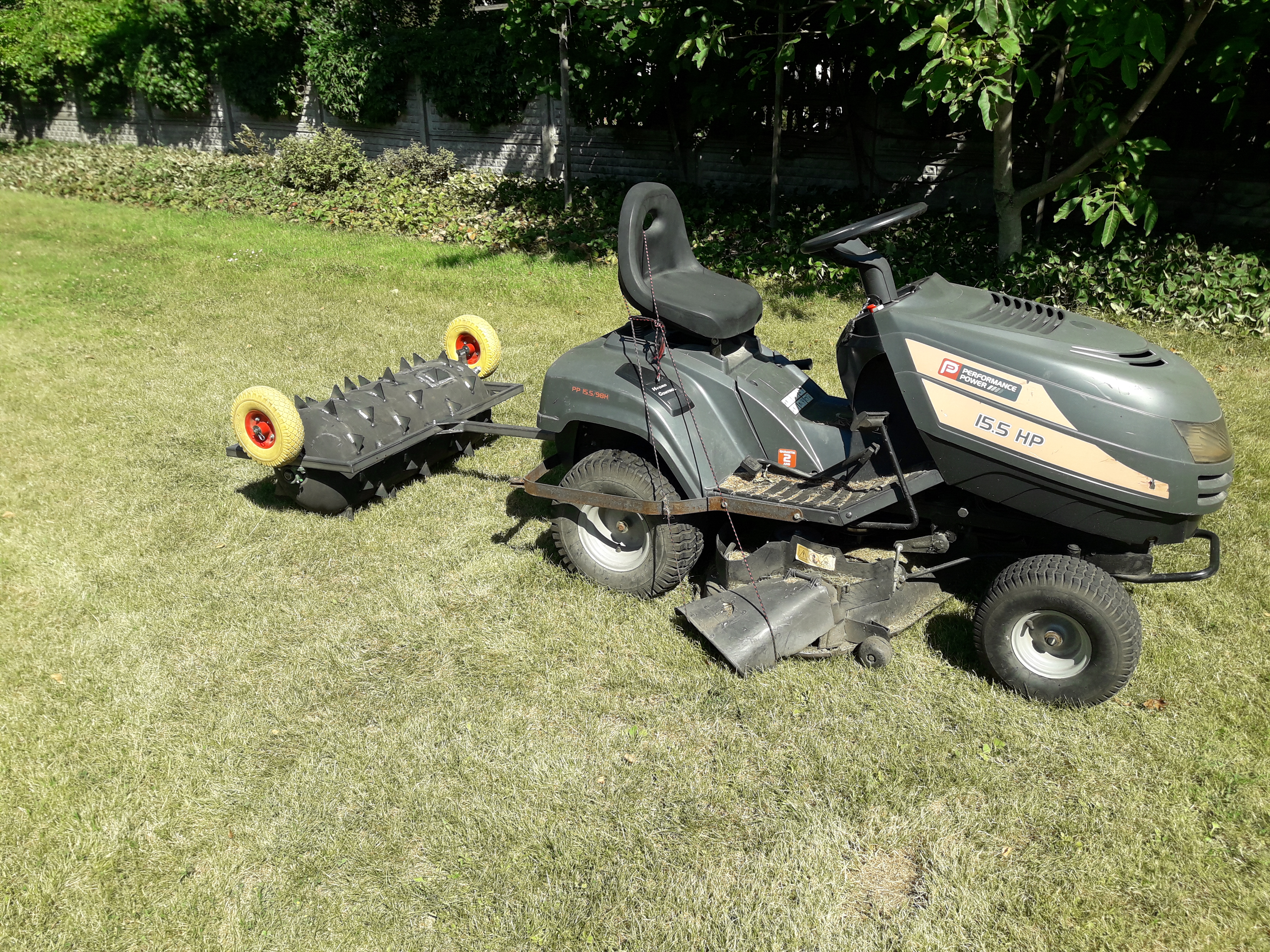 aerator for草坪拖拉机3D数模图纸 STEP格式