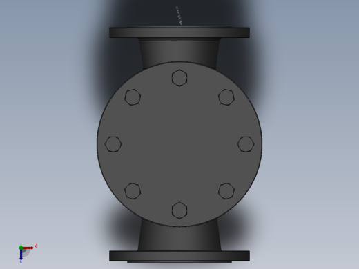 旋启式止回阀-316 DN50-DN300俯视缩略图