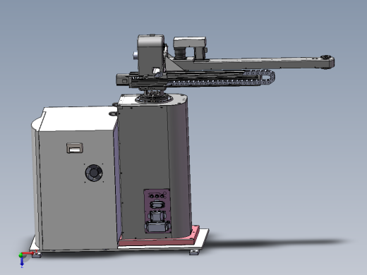 冲床上下料机械手3d图纸 五轴冲压机械手 上下料机器人3d三维模型