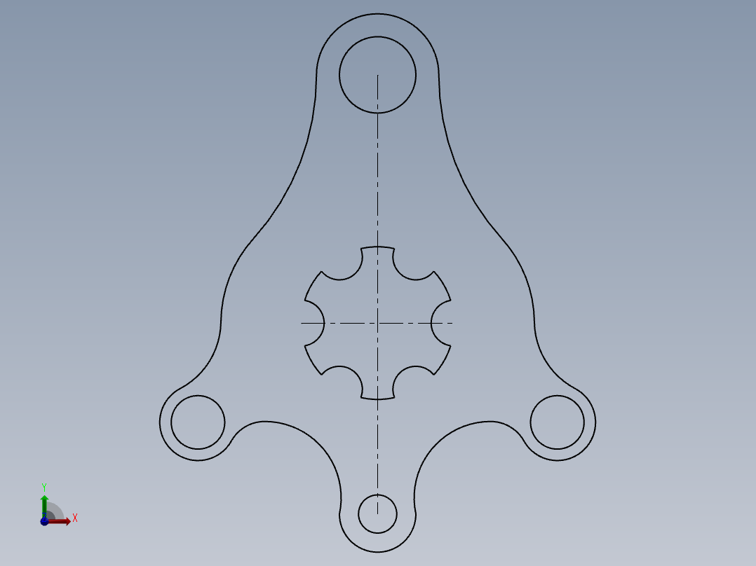 SW建模练习题-exercise 2前视图