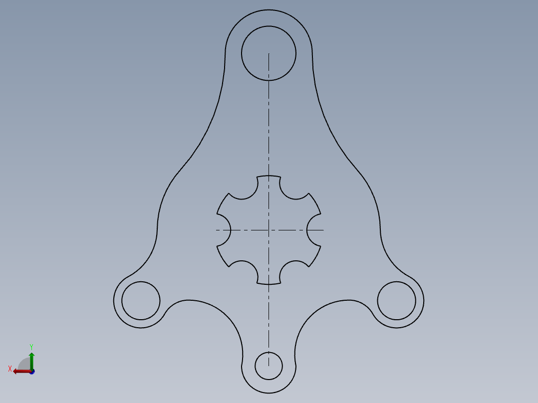 SW建模练习题-exercise 2后视图