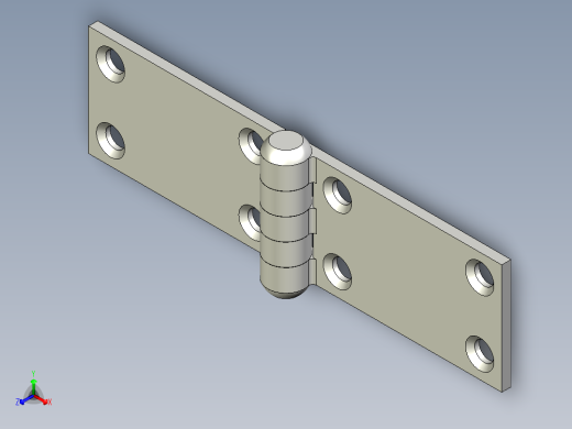 门铰链-Door_Hinge-90x48-8-8-4-2正等轴测缩略图