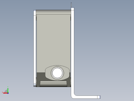 基恩士IL-100_kc图纸模型后视缩略图