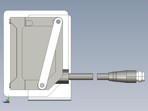 基恩士IL-100_kc图纸模型右视缩略图