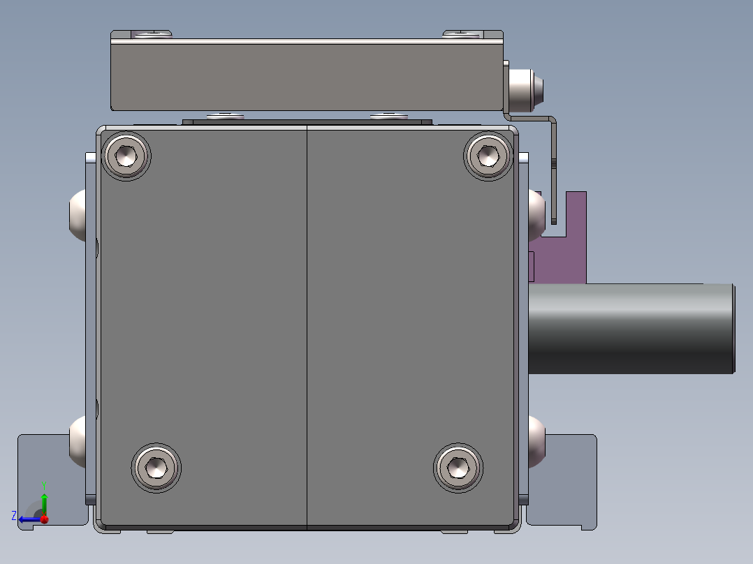欧规同步带GTB85-LL-750W右视图