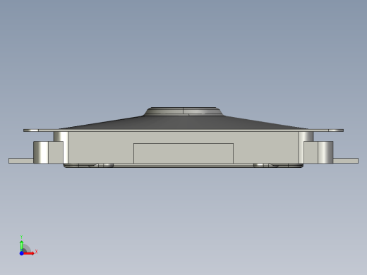 13.0㎜ x 2.0㎜ SMD轻触开关前视缩略图