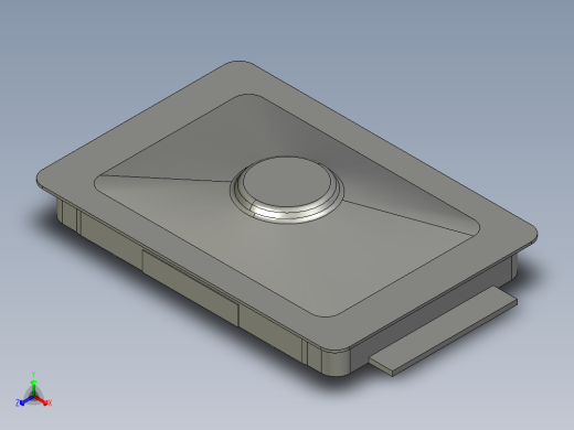 13.0㎜ x 2.0㎜ SMD轻触开关正等轴测缩略图