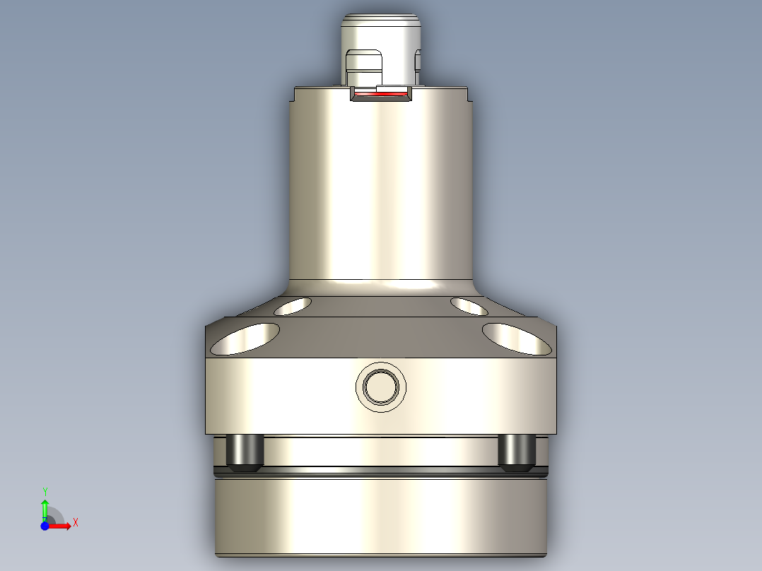 KOSMEKSFA3000-M2A-130-H55多系列多零件图纸模型多系列多零件图纸模型前视图