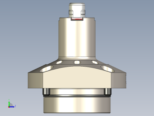 KOSMEKSFA3000-M2A-130-H55多系列多零件图纸模型多系列多零件图纸模型左视缩略图
