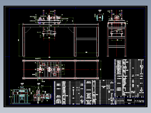 一种码垛机构的CAD图纸
