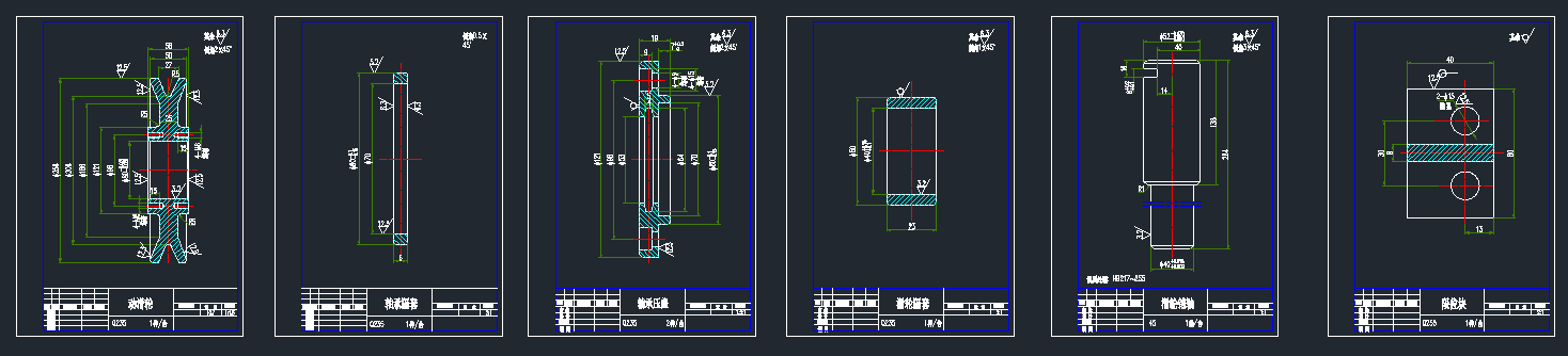 一种码垛机构的CAD图纸