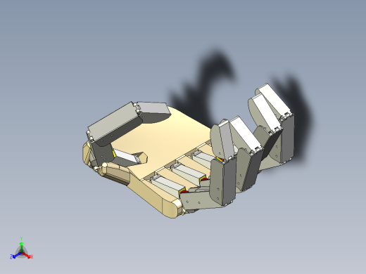 仿生机械手 (44)正等轴测缩略图