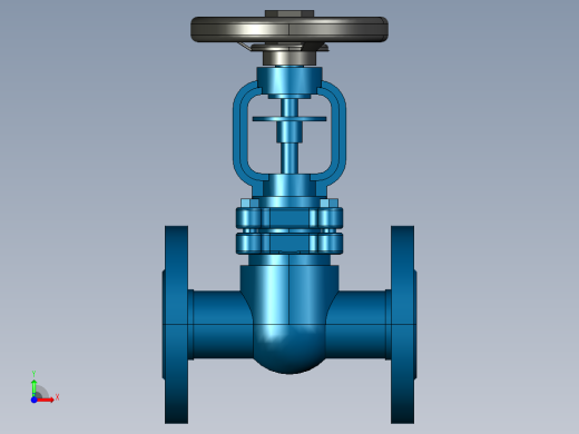 阀门模型-DN32______前视缩略图