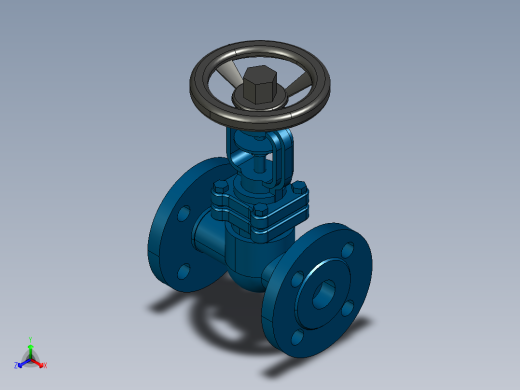 阀门模型-DN32______正等轴测缩略图