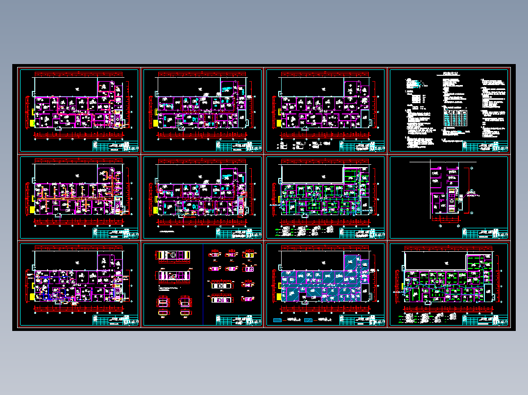 药厂GMP净化空调工程施工图