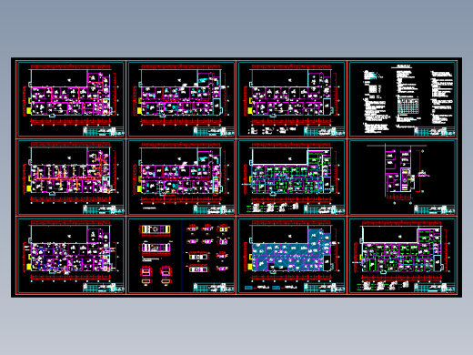 药厂GMP净化空调工程施工图