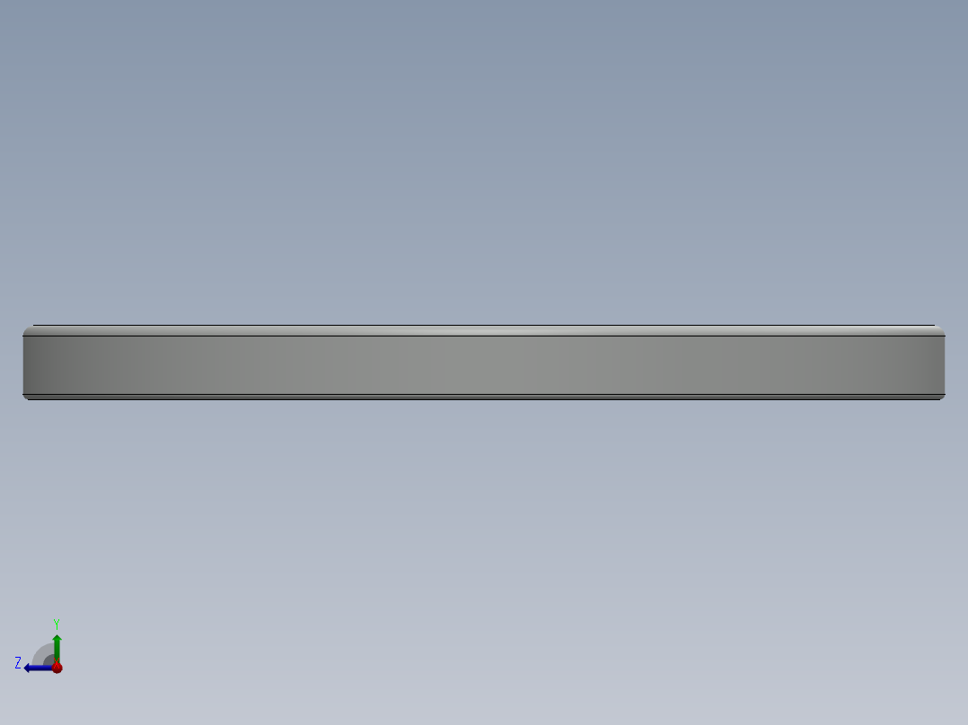 紧固件-0.3125 Flat Washer右视图