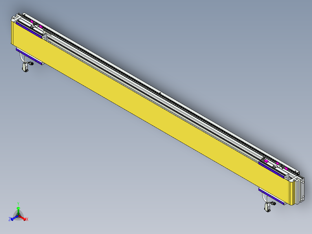 威洛博VL系列3d模型模组2VL14S2Y-S1500主视图