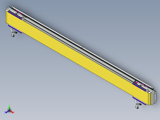 威洛博VL系列3d模型模组2VL14S2Y-S1500正等轴测缩略图