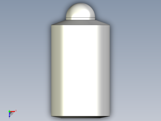 定位柱 SPJLSPJH-3D多系列多零件图纸模型俯视缩略图