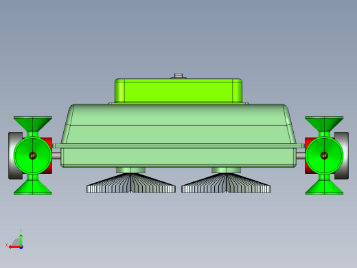 吸附式爬壁清洗机设计【三维proe】【含cad图纸和文档】【履带式真空吸附高楼外墙玻璃】后视缩略图