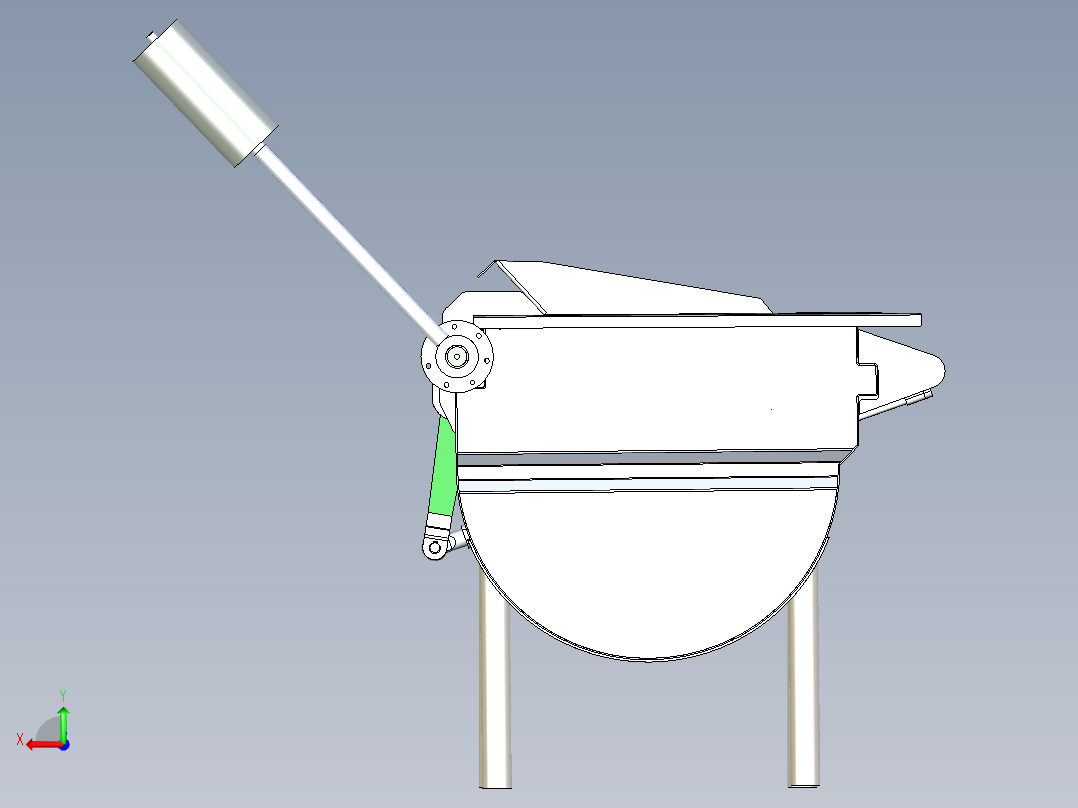 B2004011-水果和蔬菜清洗机后视图