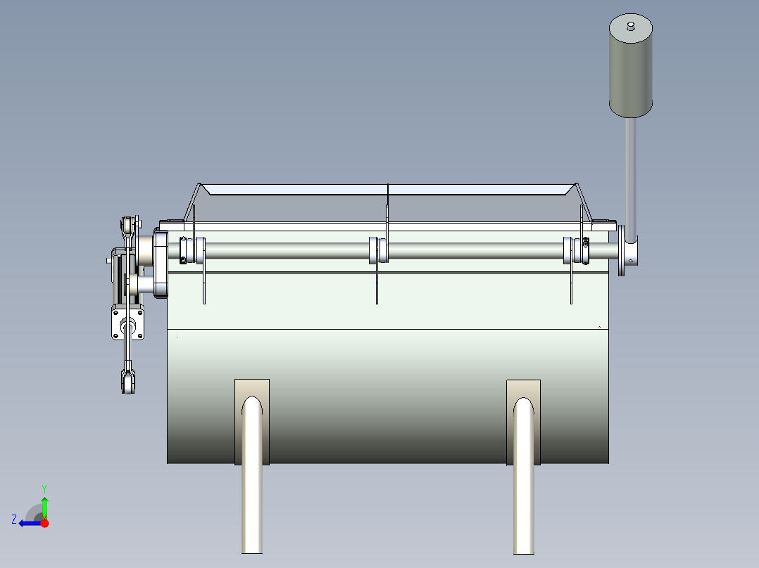 B2004011-水果和蔬菜清洗机右视图
