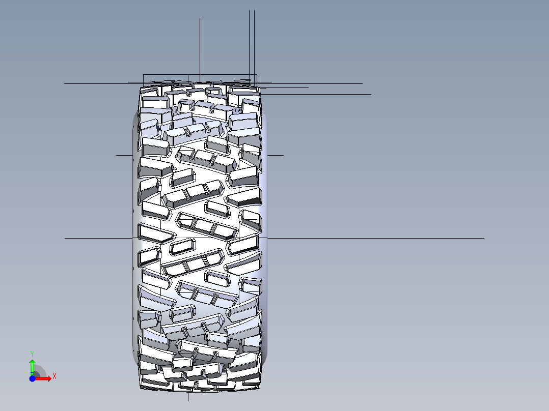 轮胎、车轮、轮毂(51)前视图
