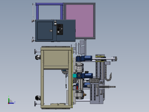 点火器自动组装设备左视缩略图