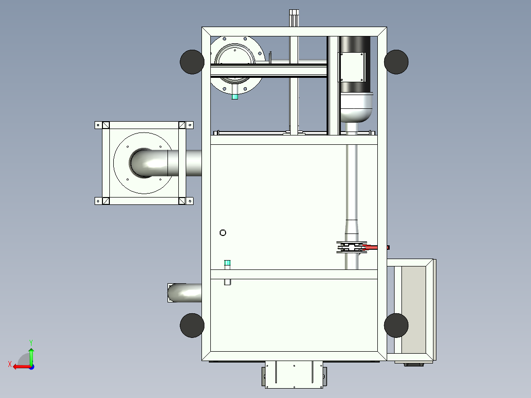A3004145-油雾系统组件后视图