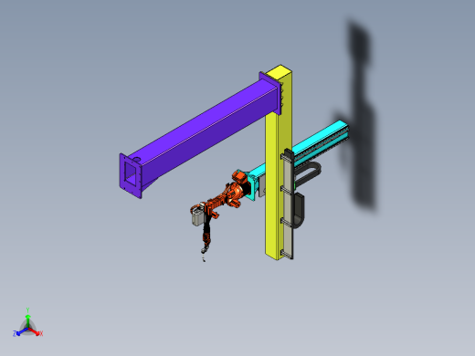 悬臂焊接机器人