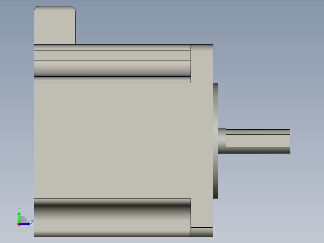 Y09-59D3-3305-DDGJ左视图