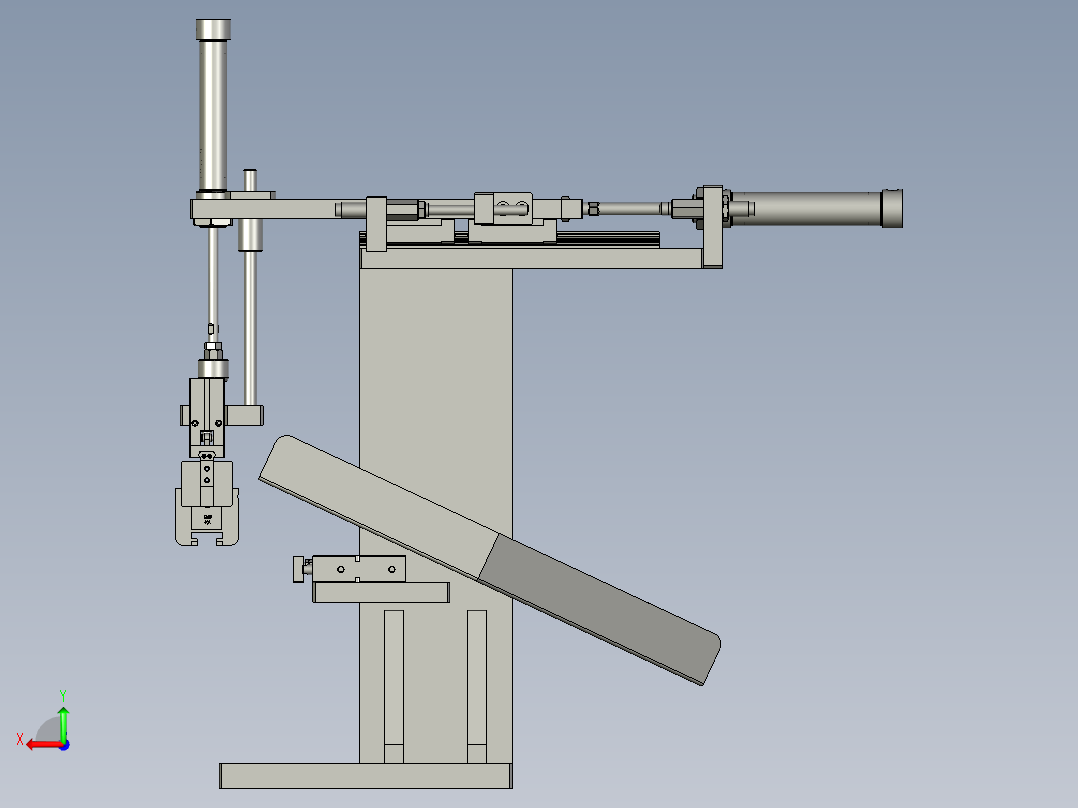 S000不良品排除组件后视图