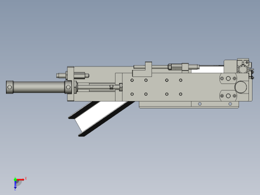 S000不良品排除组件俯视缩略图